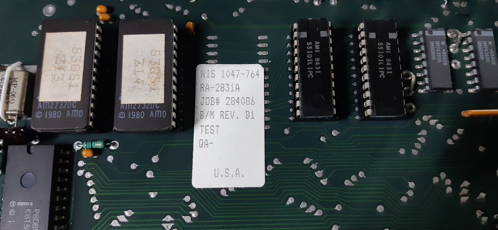 Rochester instruments 2831a pc board 1047-764