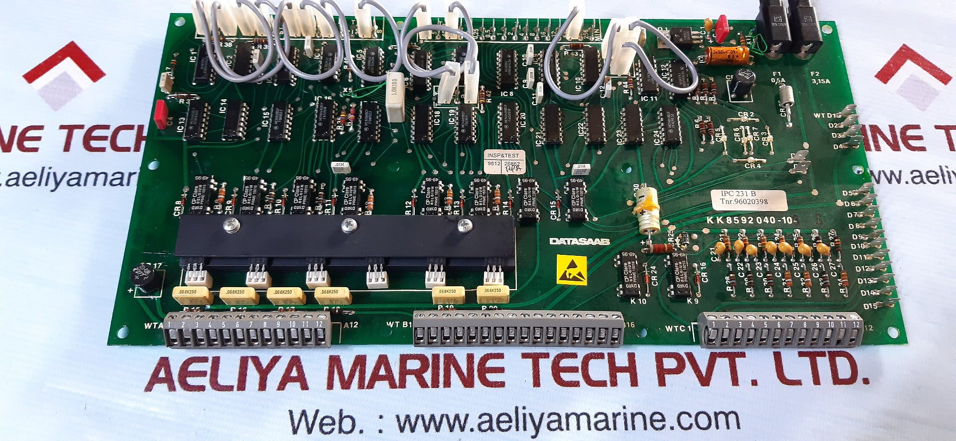 Datasaab mk 8592 140-002a pcb card