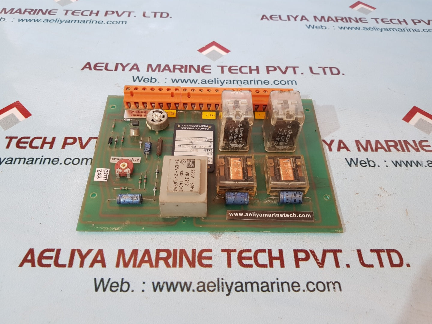Saacke rse-p pc board 220v 50/60hz