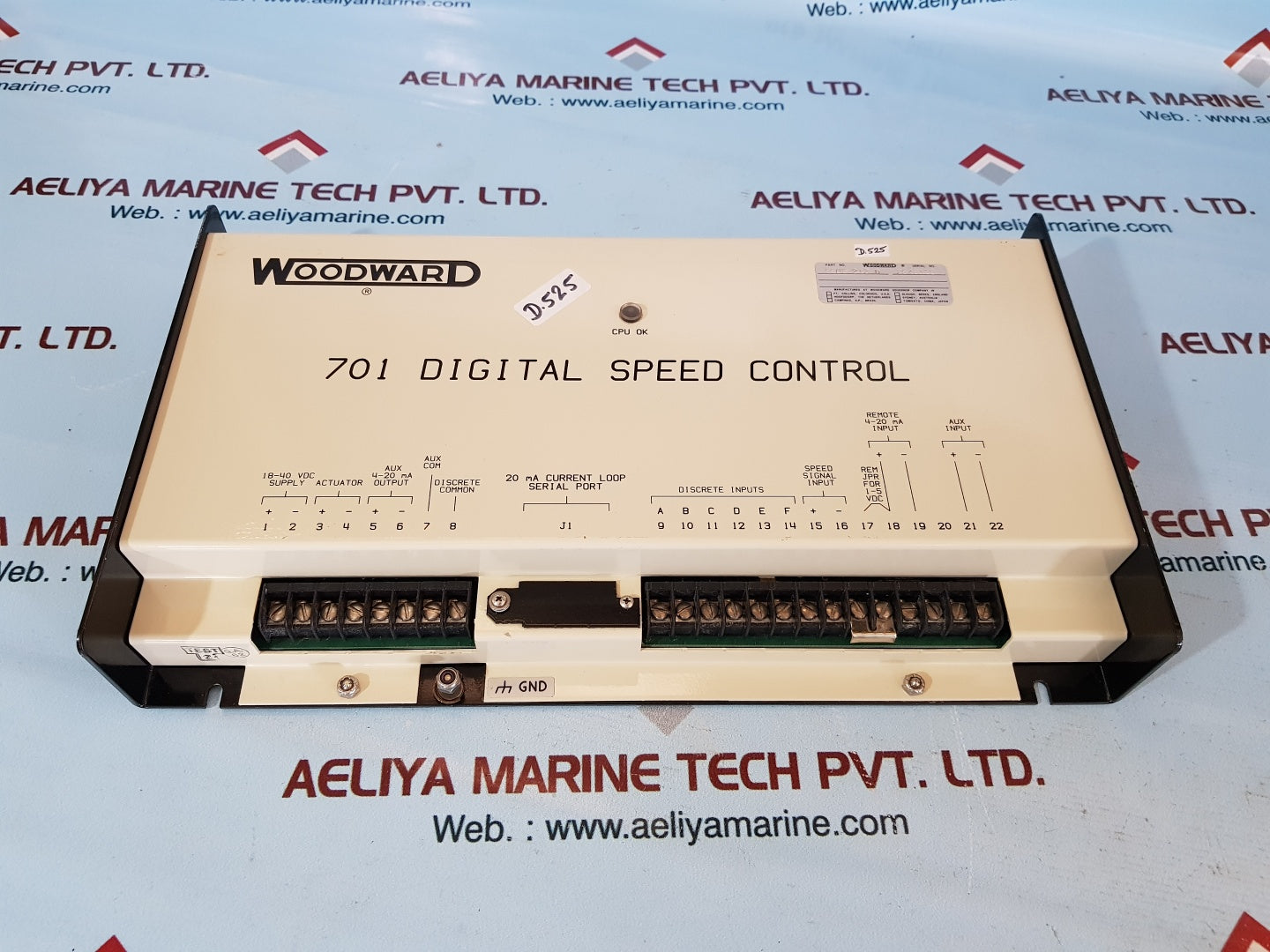 Woodward 701 digital speed control 9905-213 d