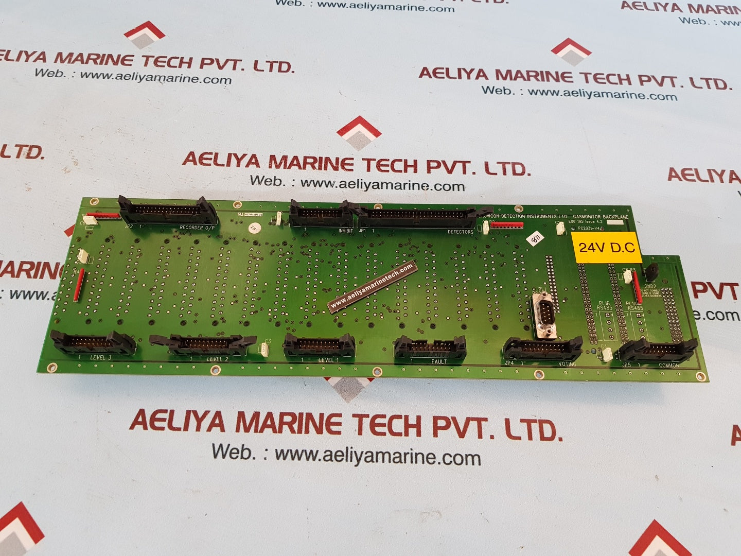Crowcon pc2031-v4 gas monitor backplane 501699