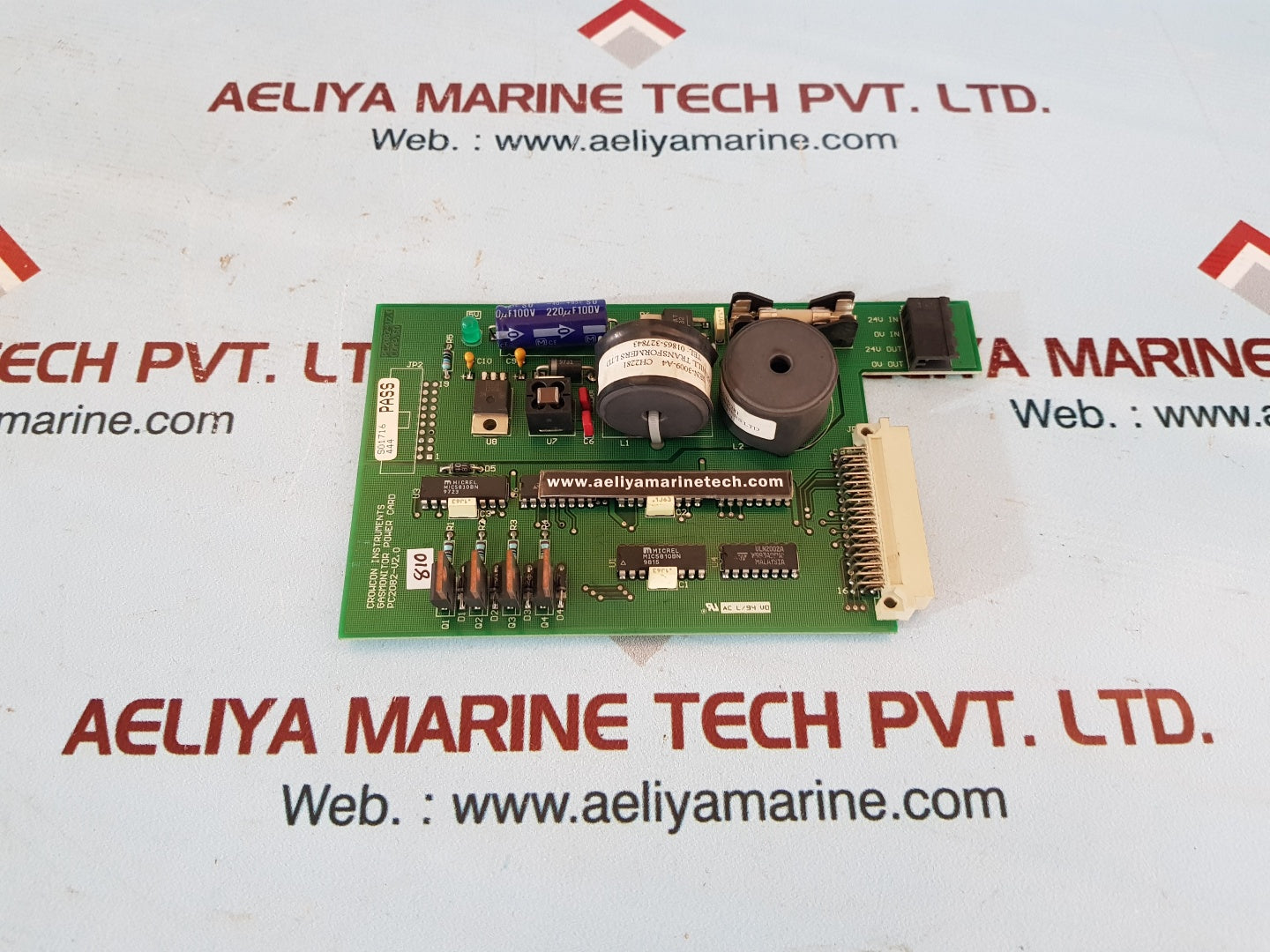 Crowcon pc2082-v2.0 gasmonitor power card s01716