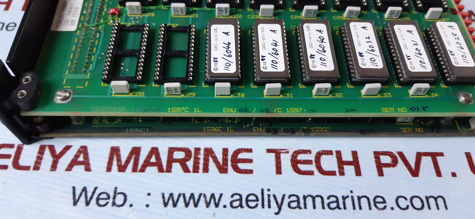 Gec plc 1596c4 parallel processor