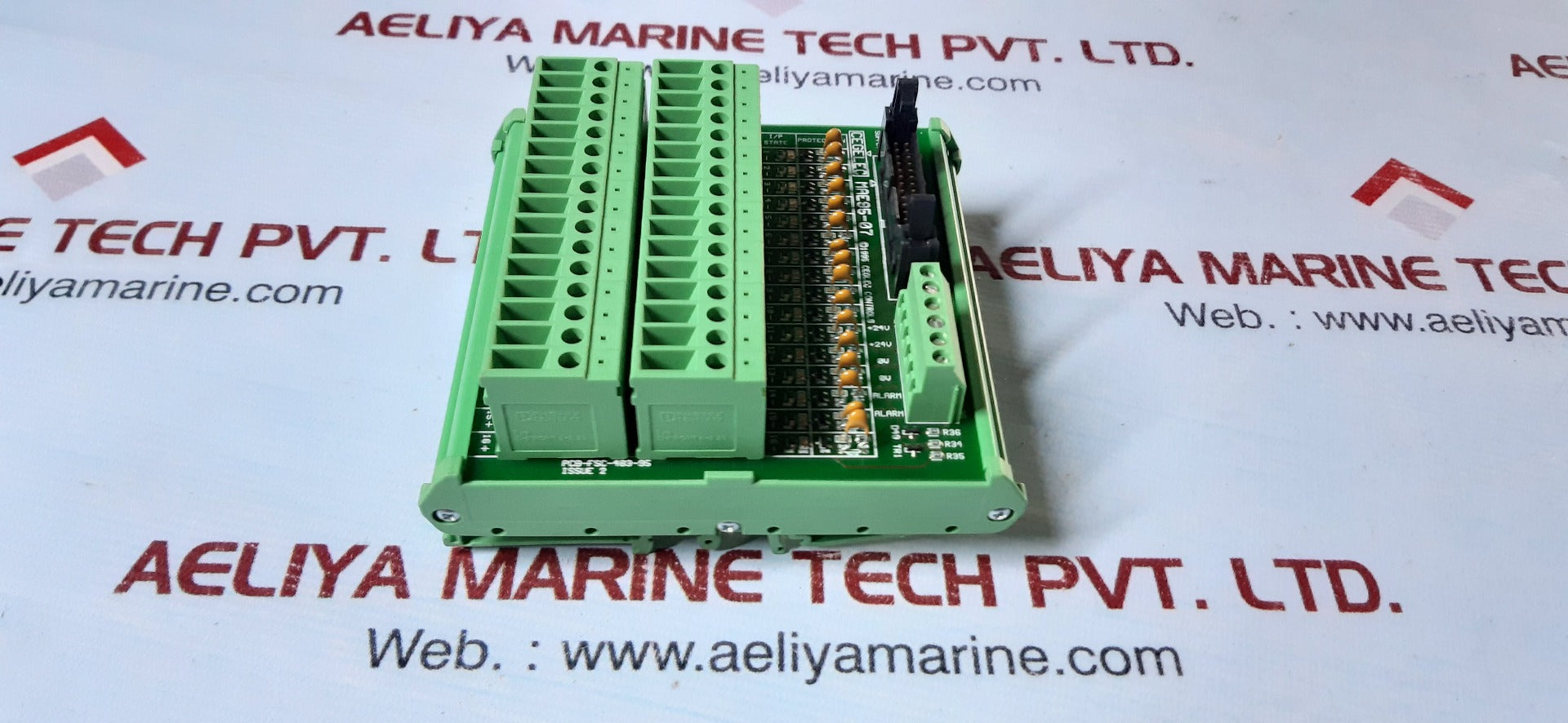 Cegelec controls mae95-07 digital i/p termination module