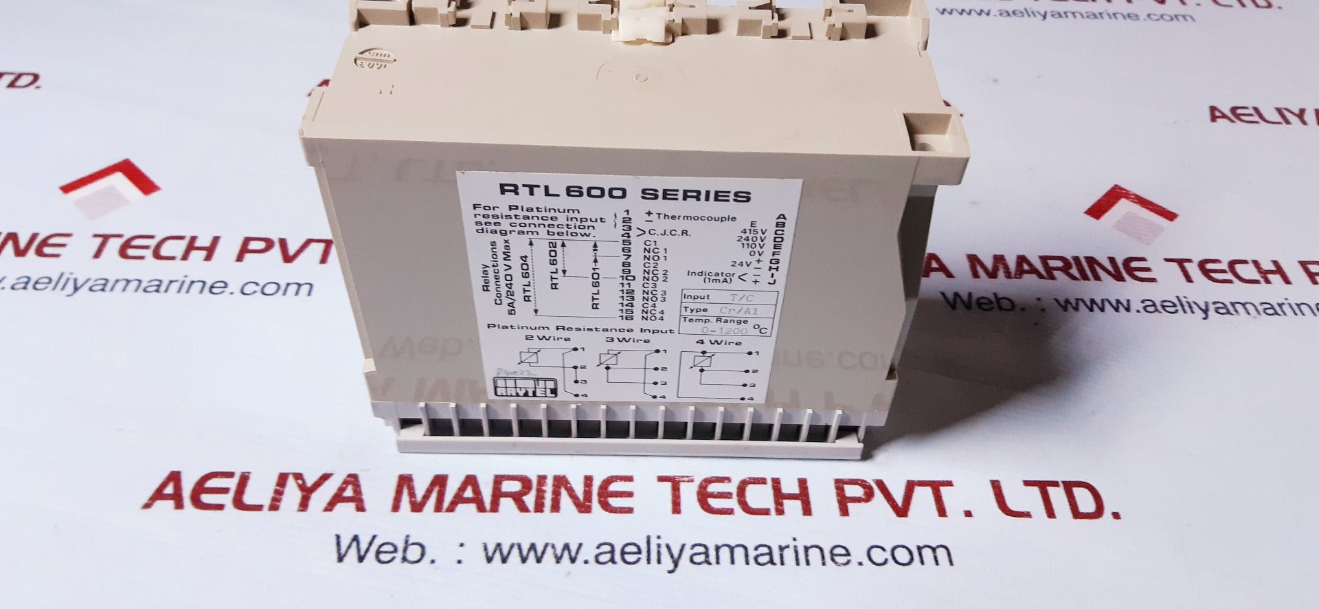 Raytel rtl604 temperature controller
