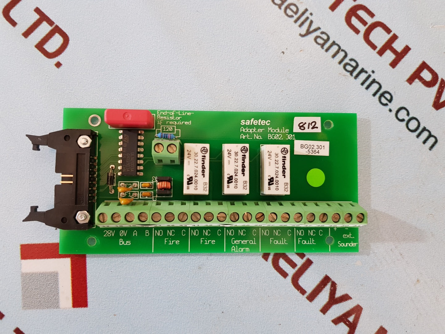 Safetec sds-48 repeater panel