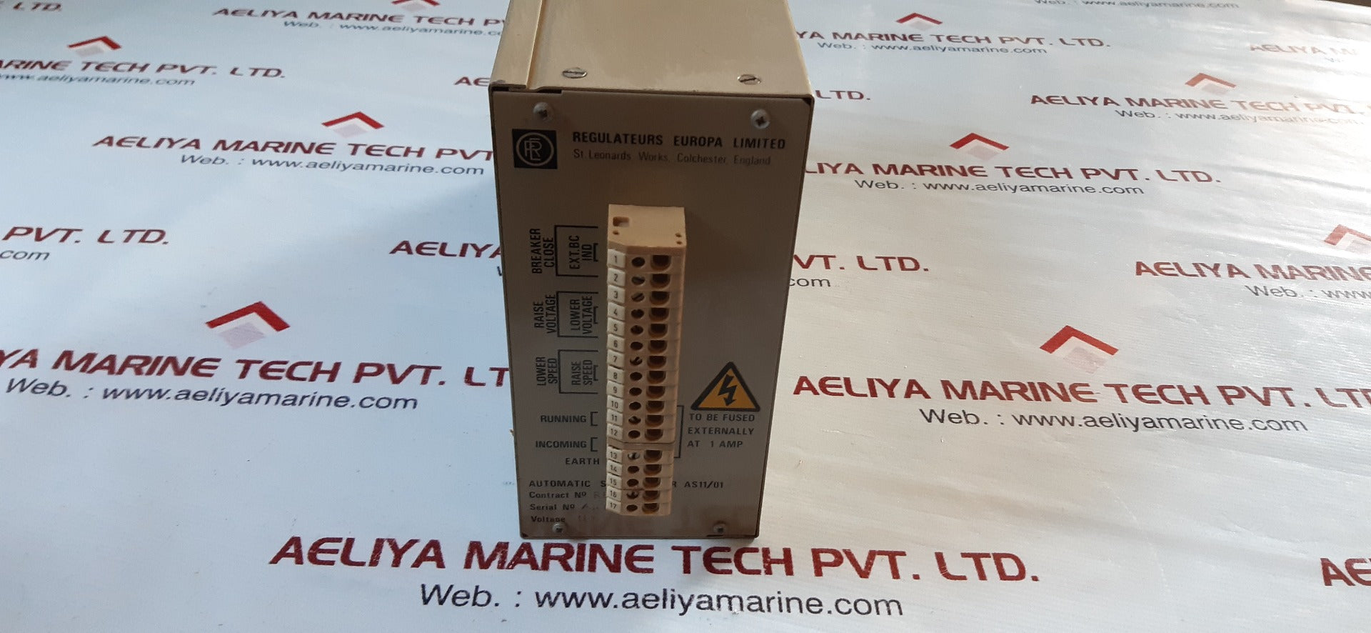 Regulateurs as11/01 automatic synchroniser
