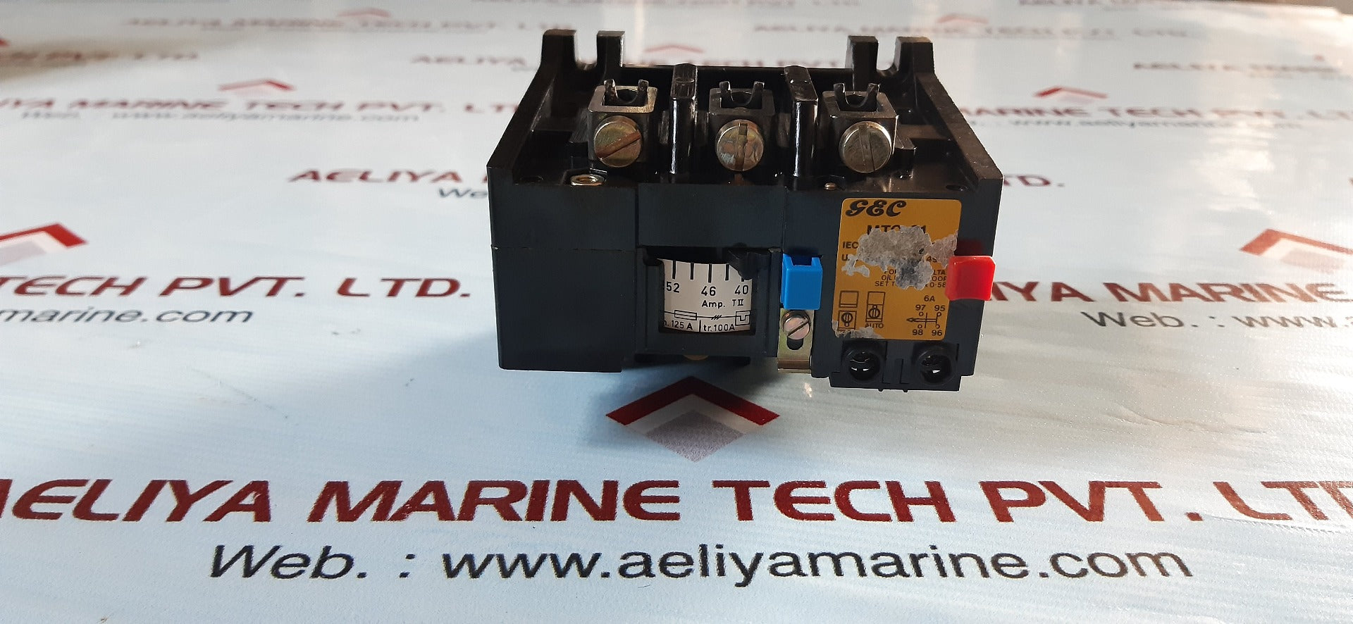 Gec mto 81 overload relay 125a