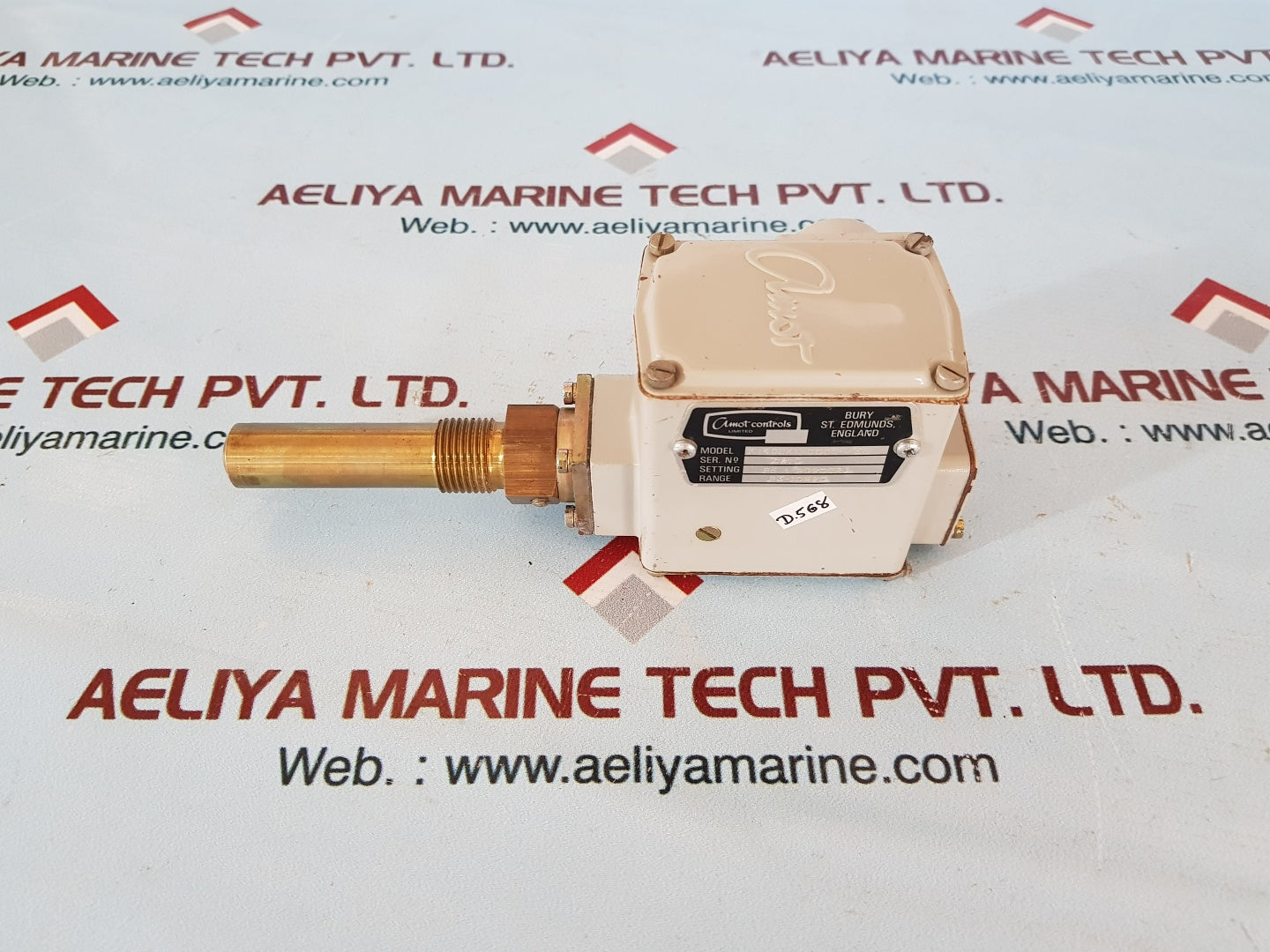 Amot controls 4140ek1b00ce4-ee pressure temperature switch range 83 - 104'c