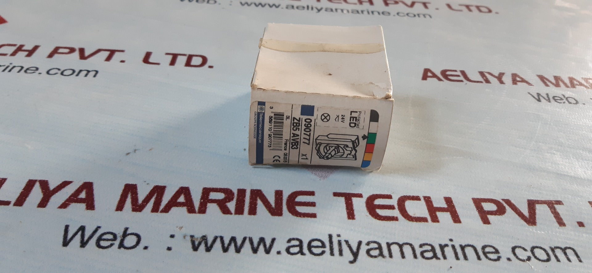 lot of 6x Telemecanique zbv-b3 led light module