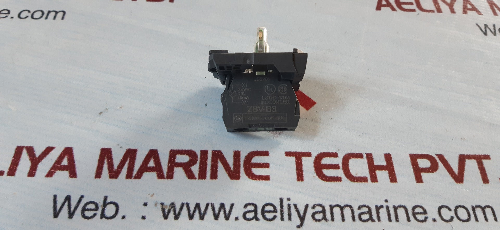 lot of 6x Telemecanique zbv-b3 led light module