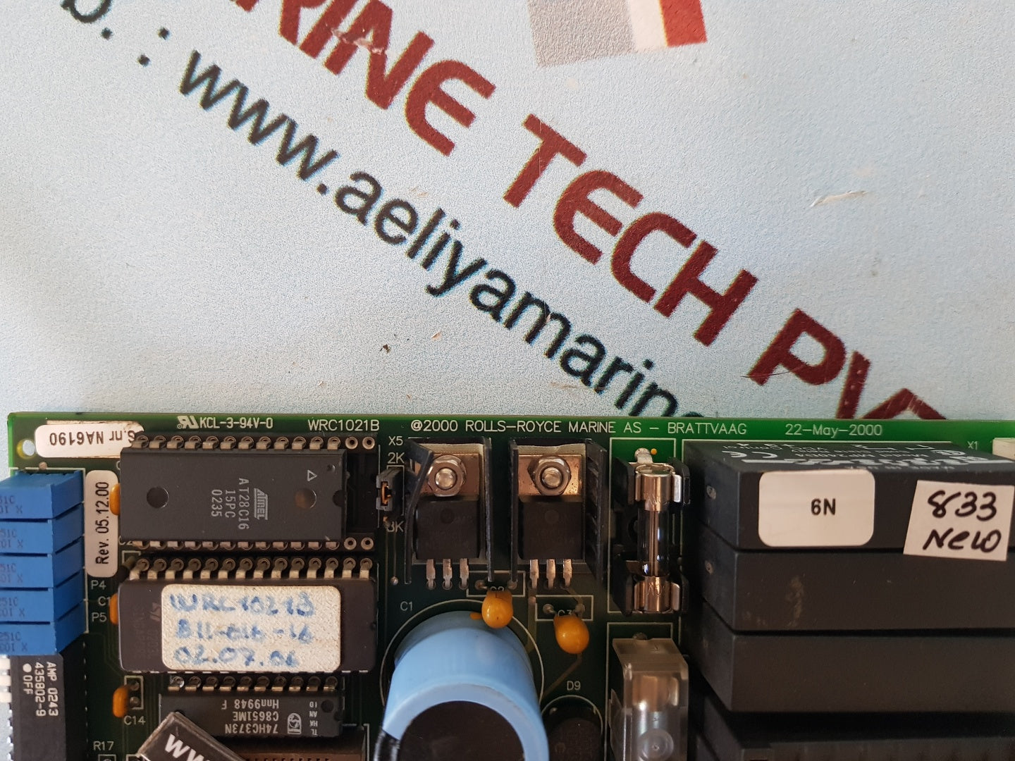 Rolls-royce wrc1021b controller board