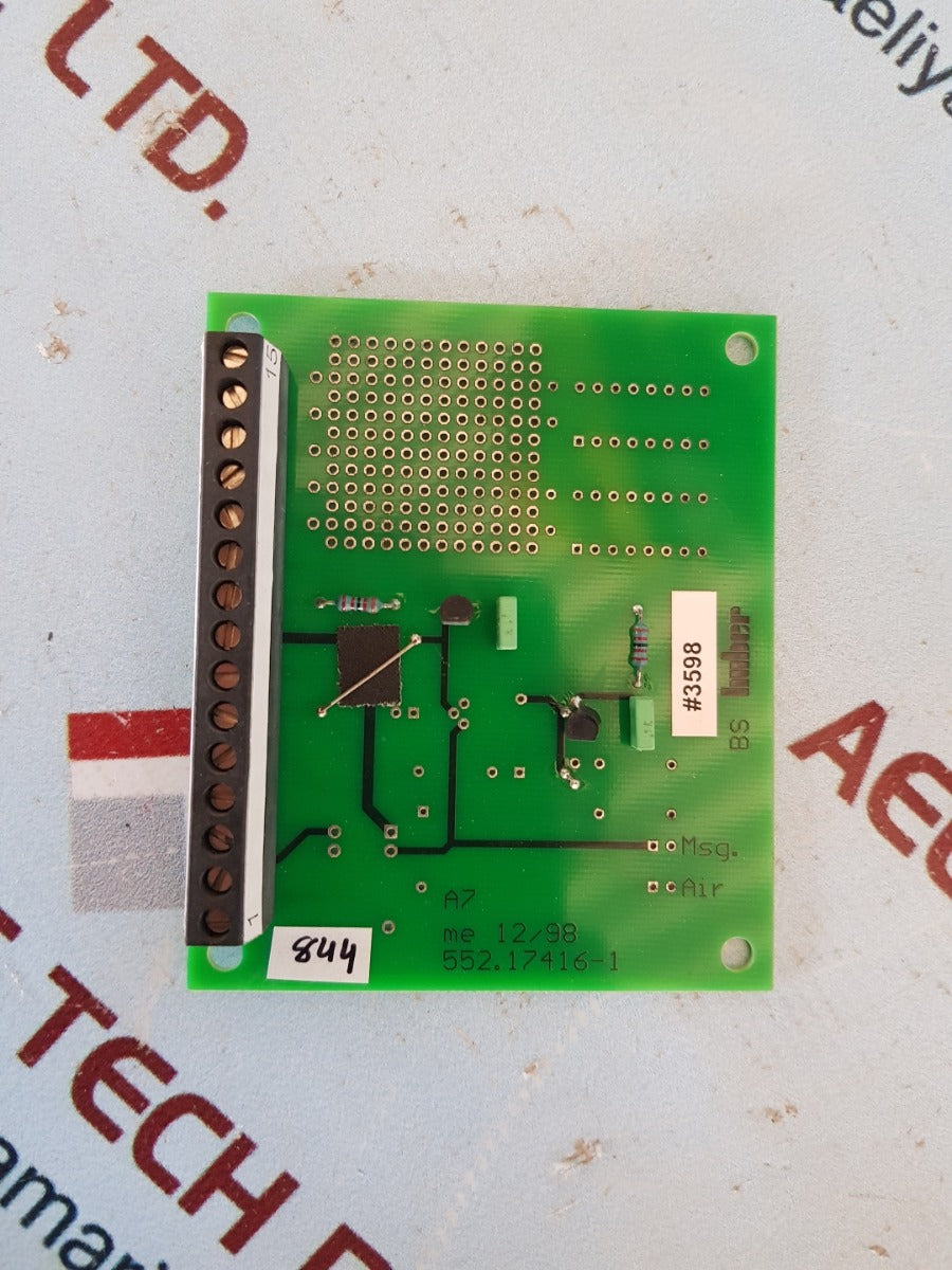 Huber 552.17416-1 pcb card