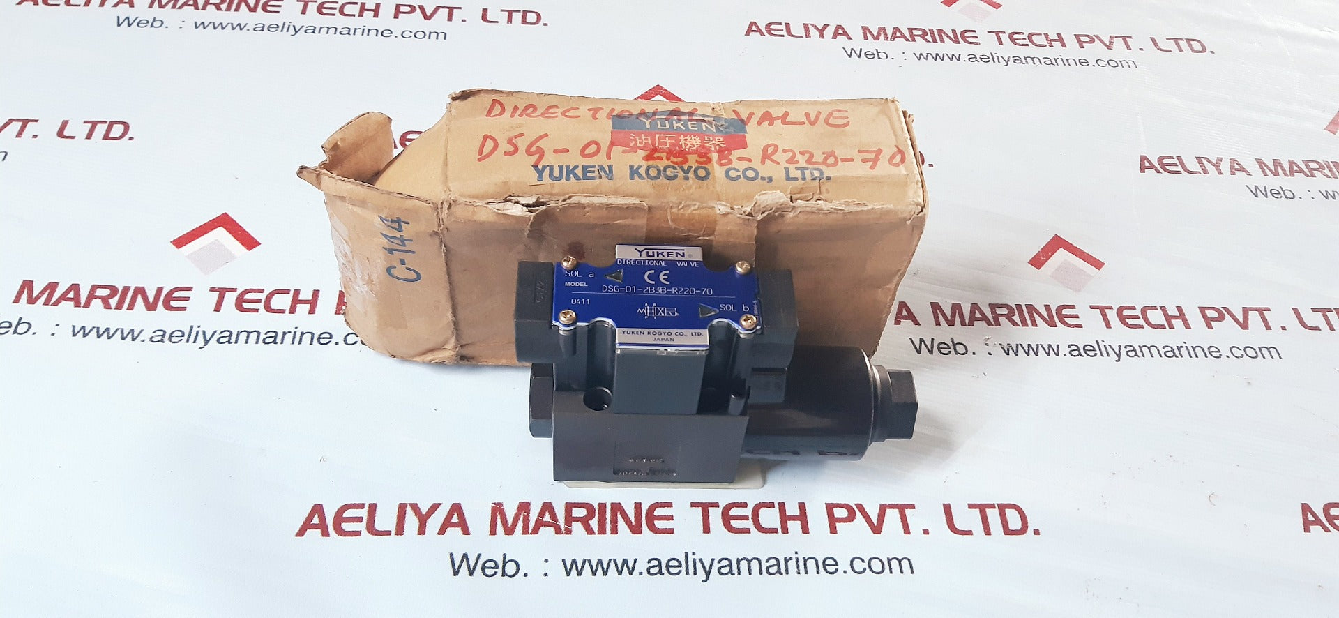 Yuken dsg-01-2b3b-r220-70 directional valve