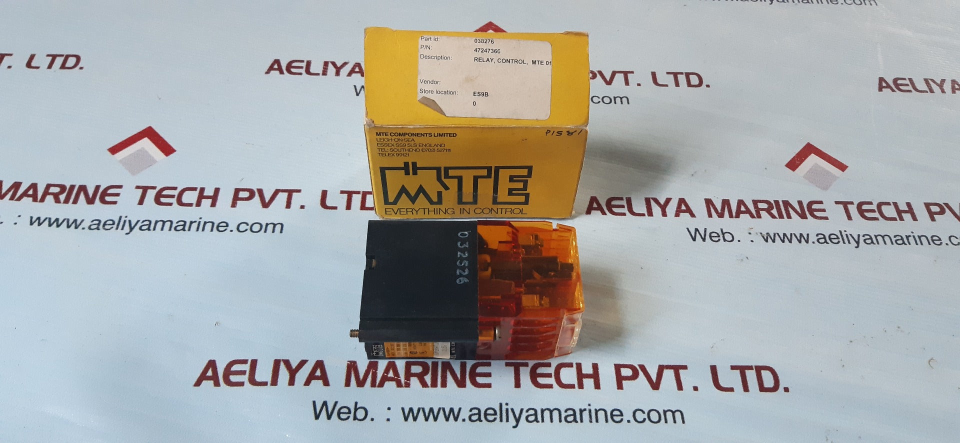 Mte 4n8-4r relay 115v 60hz