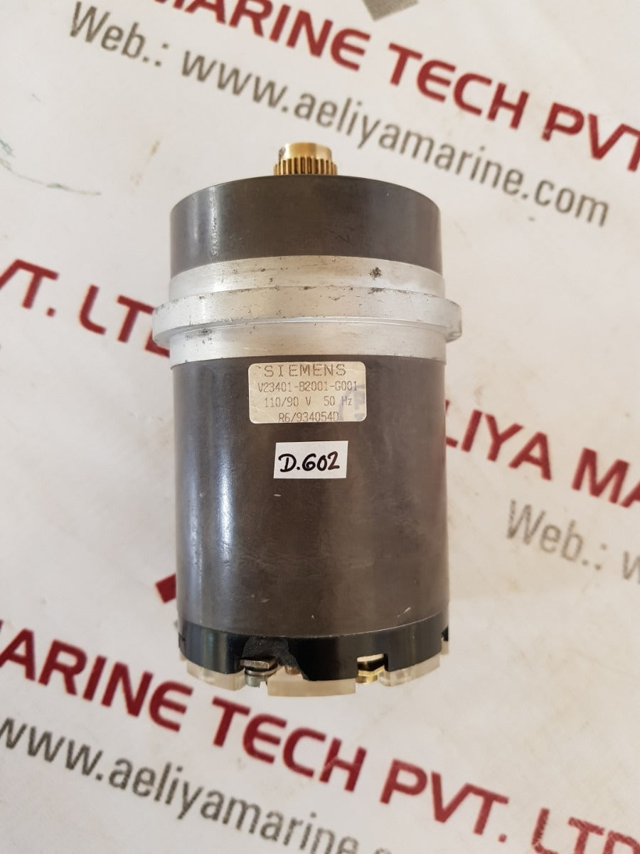 Siemens v23401-b2001-g001 drehmelder 110/90v 50hz