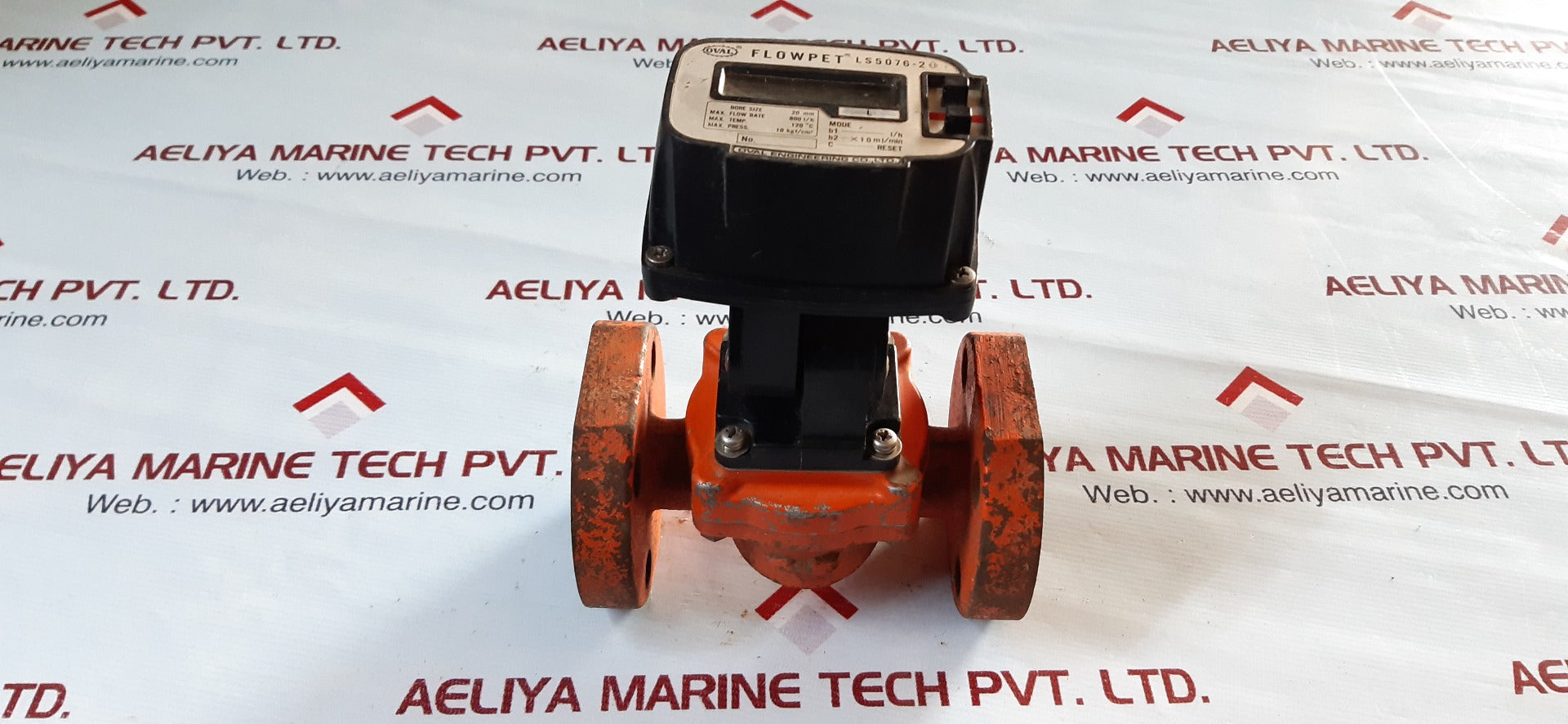 Oval flowpet ls5076-2 flow meter