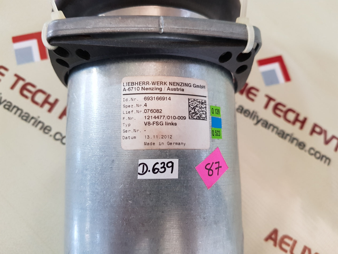 Liebherr v8-fsg links crane joystick 693166914