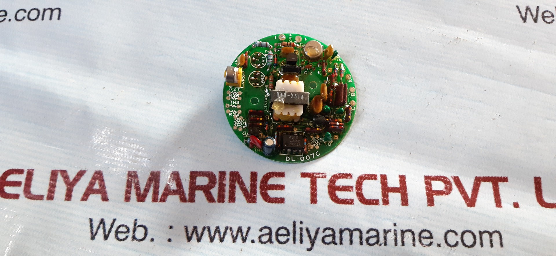 Meyo electric dl-007c pressure transmitter circuit card