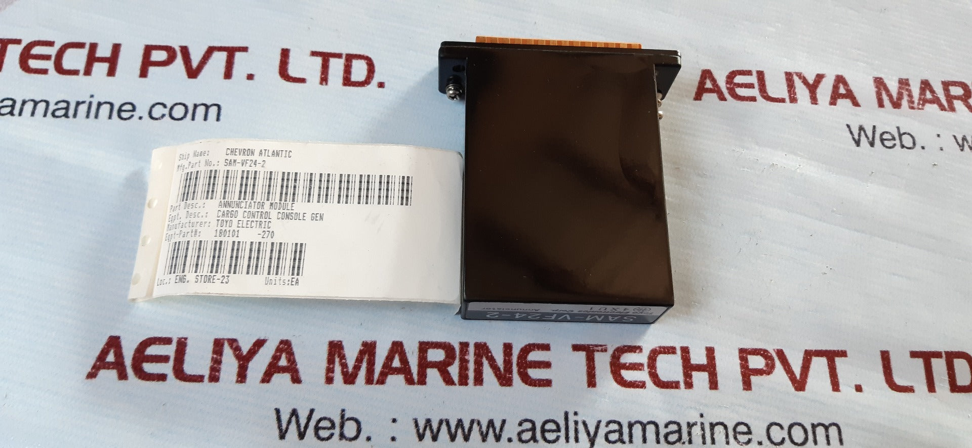 Toyo electronics sam-vf24-2 annunciator module