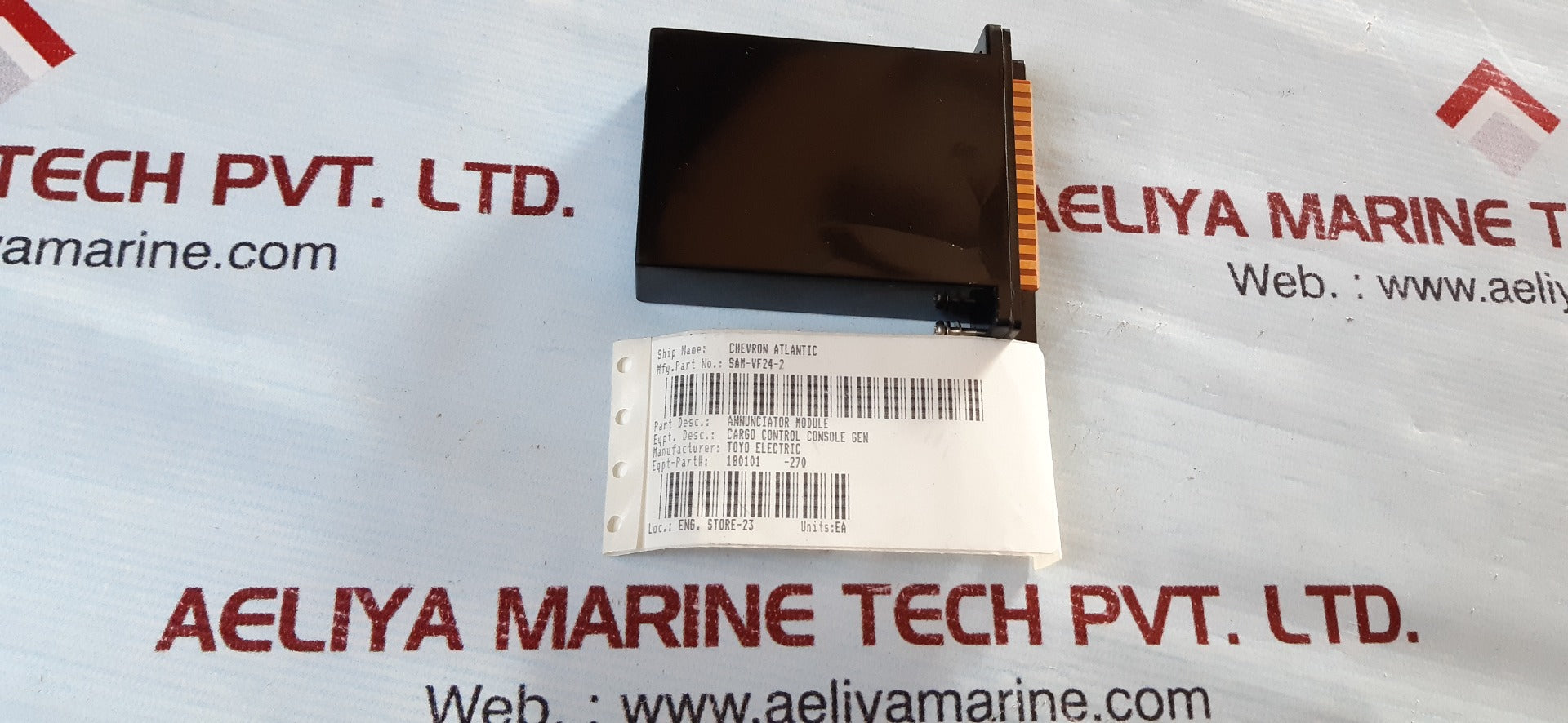 Toyo electronics sam-vf24-2 annunciator module
