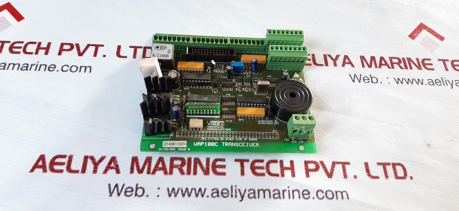 Vodec vap100c transceiver board
