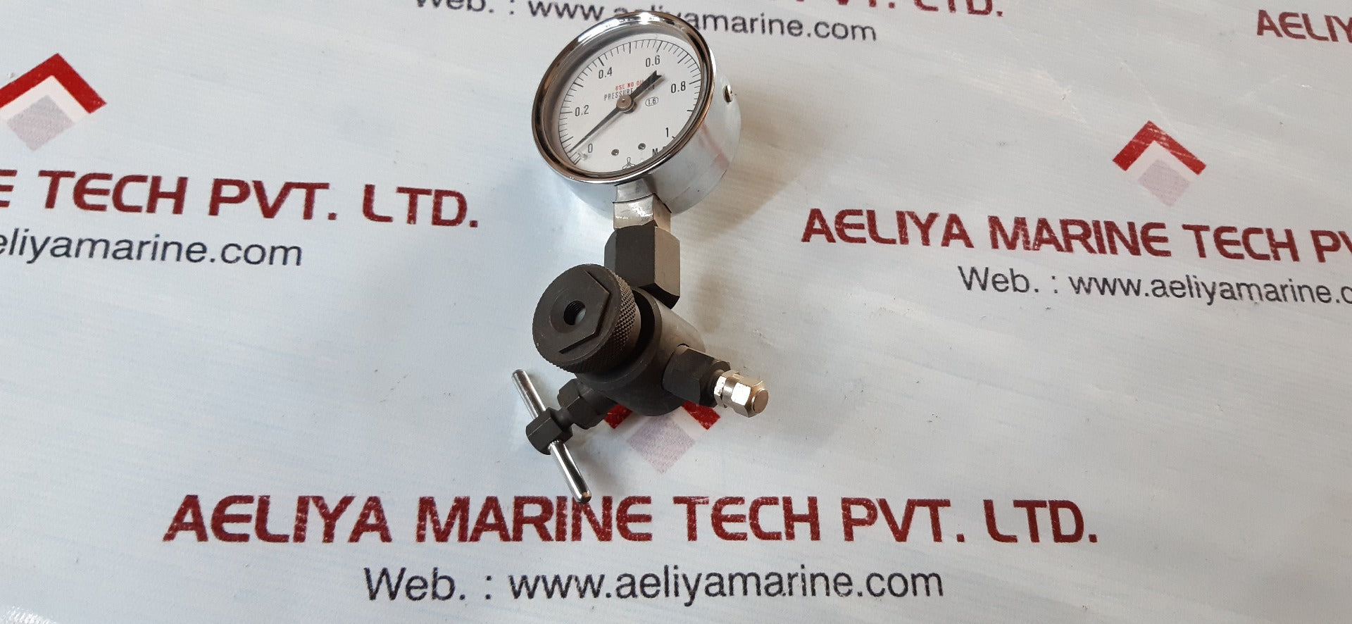 Nisshin 1.6 pressure gauge 0 to 1mpa