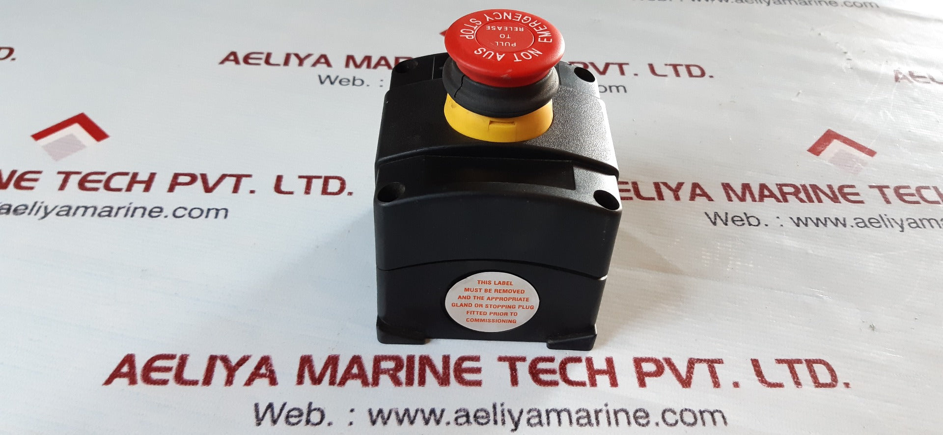 Bartec 07-3511 pushbutton control station switch