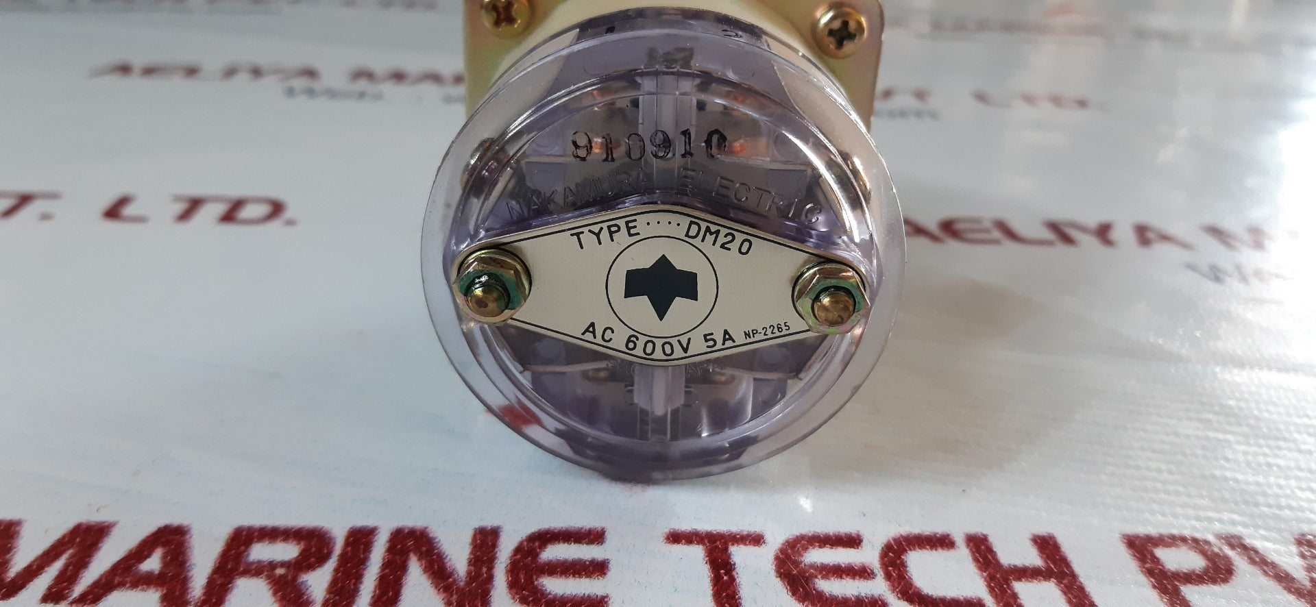 Nakamura electric dm20 selector switch ac600v 5a