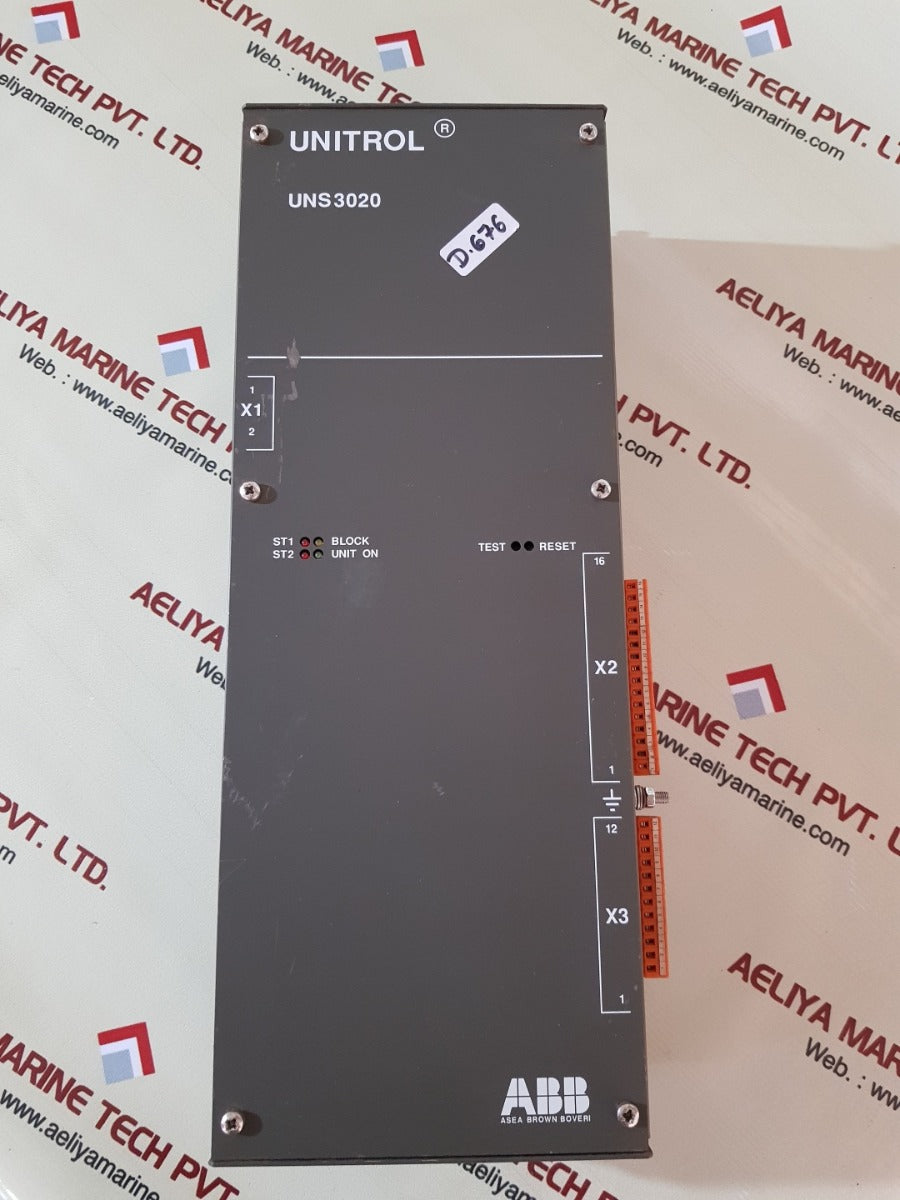 Abb uns3020 unitrol hiee205010r0001 system controller