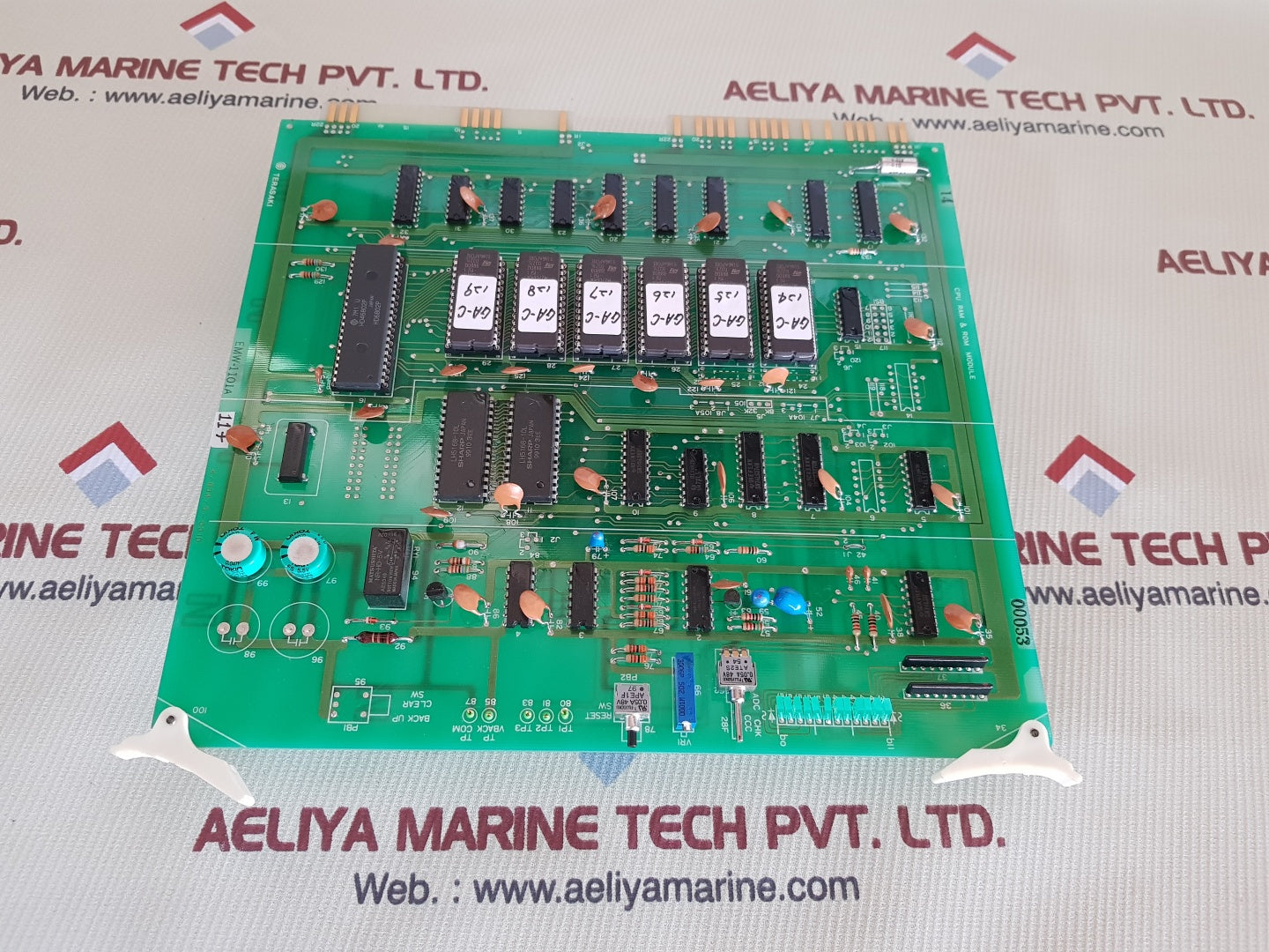 Terasaki emw-1101a cpu ram & rom module k/834/5-001d