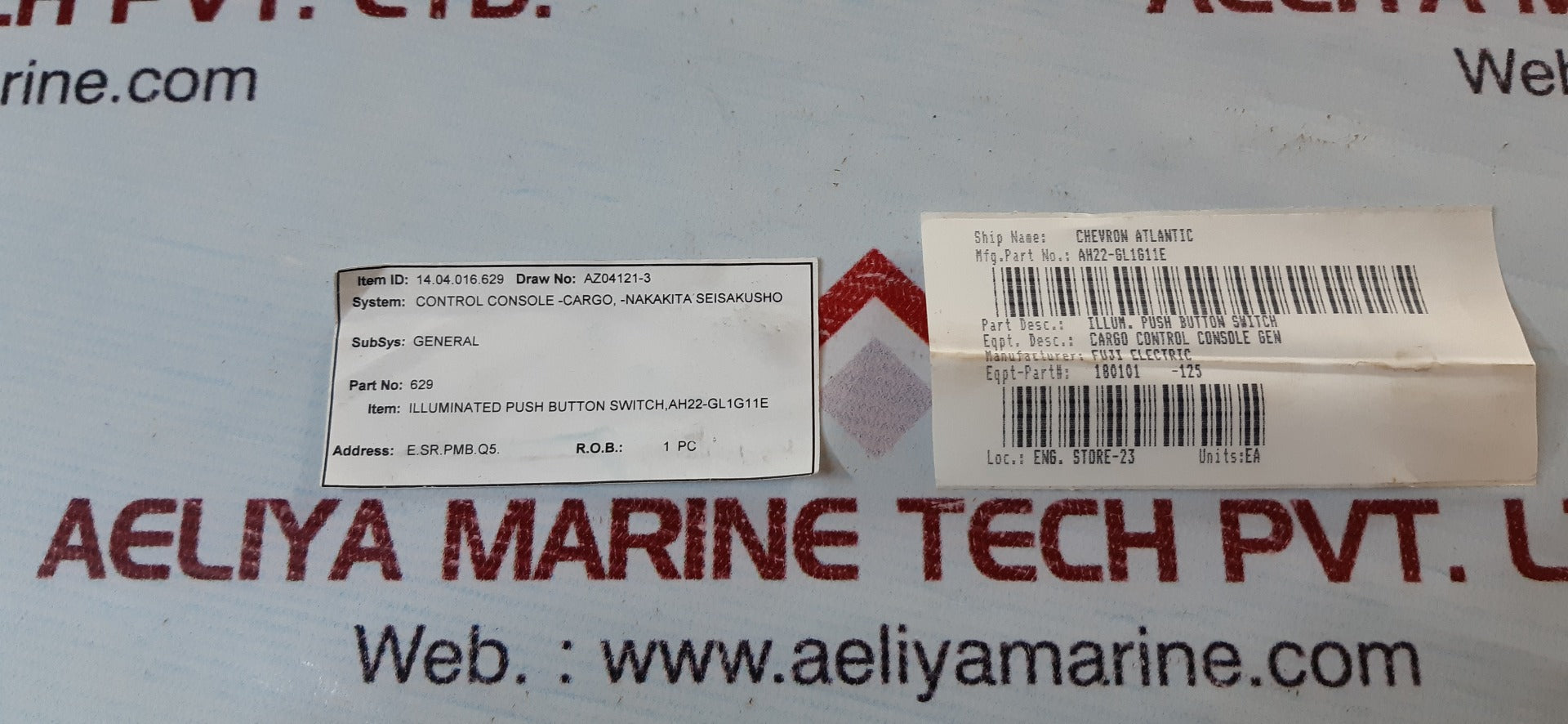 Fuji electric ah22-gl1 e command switch