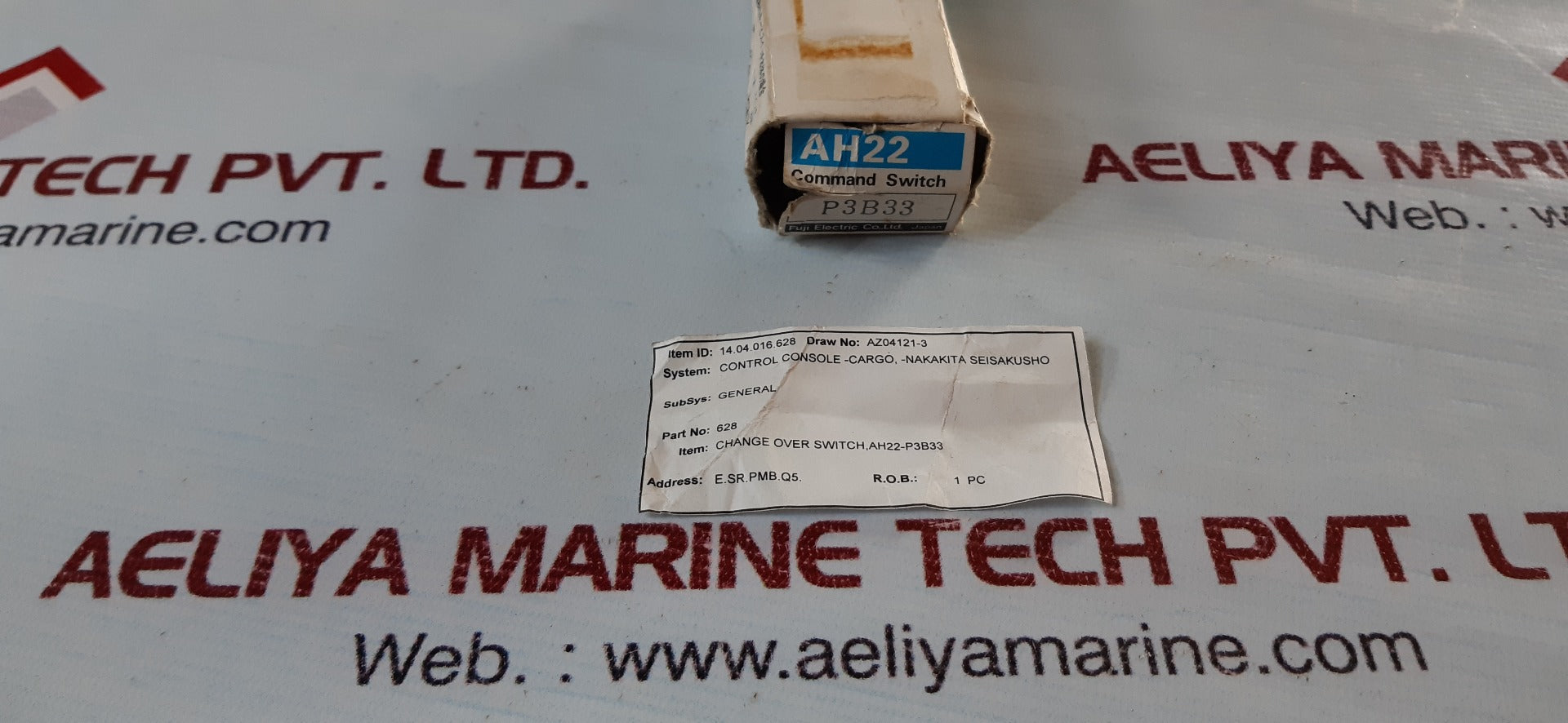 Fuji electric ah22-p3 command switch