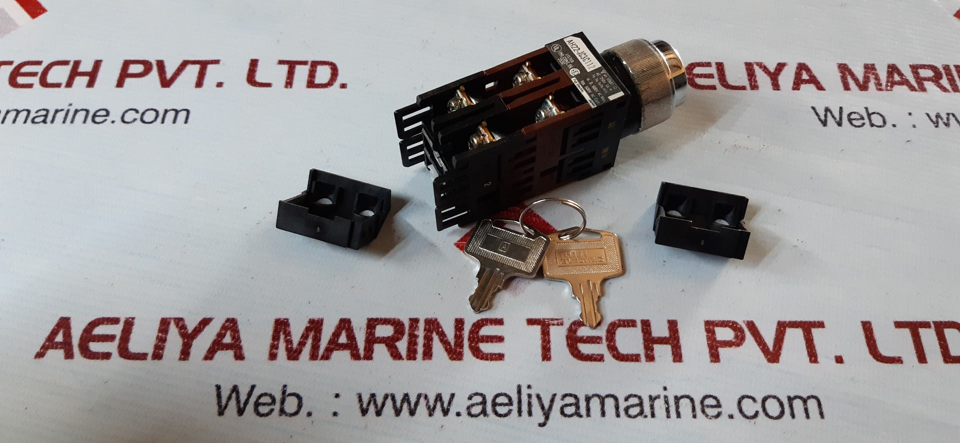 Fuji electric ah22-jc3c112 key selector switch