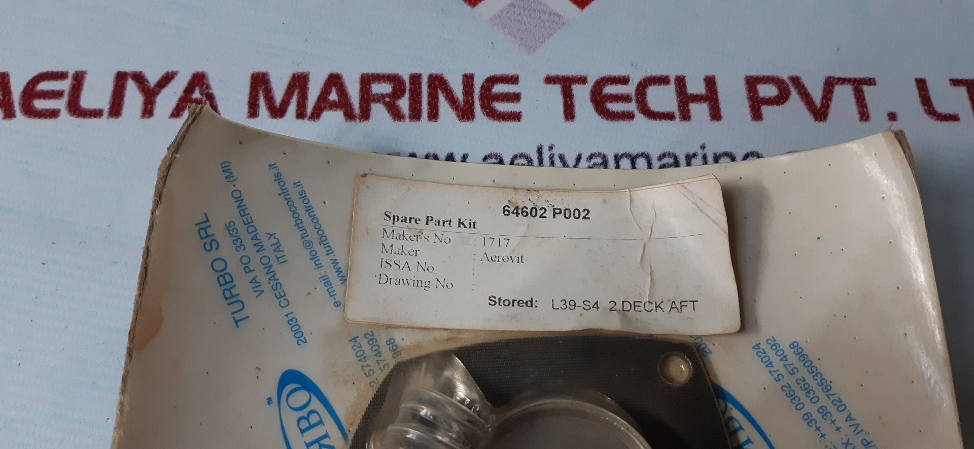 Turbo tkitm040n spare part kit