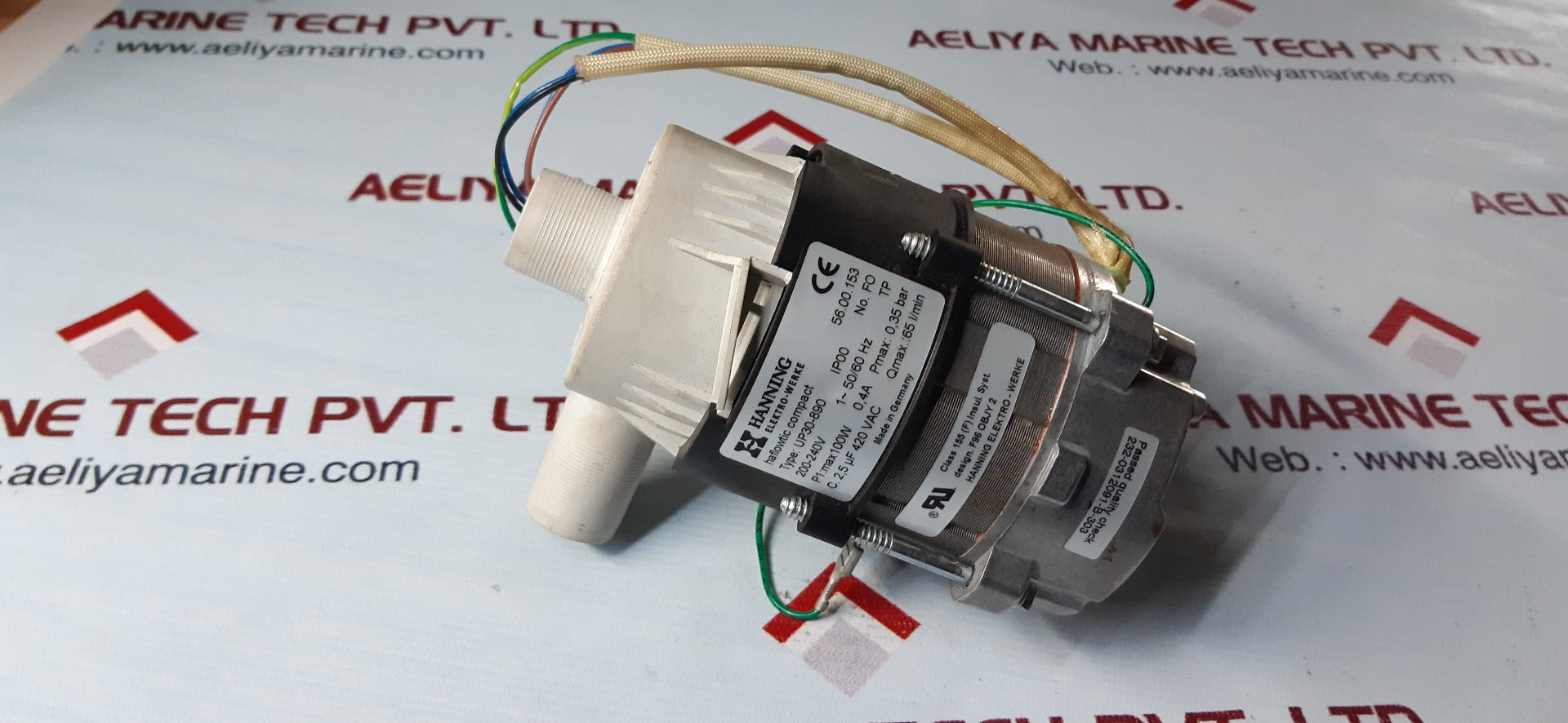 Hanning elektro-werke up30-890 drain pump 56.00.153