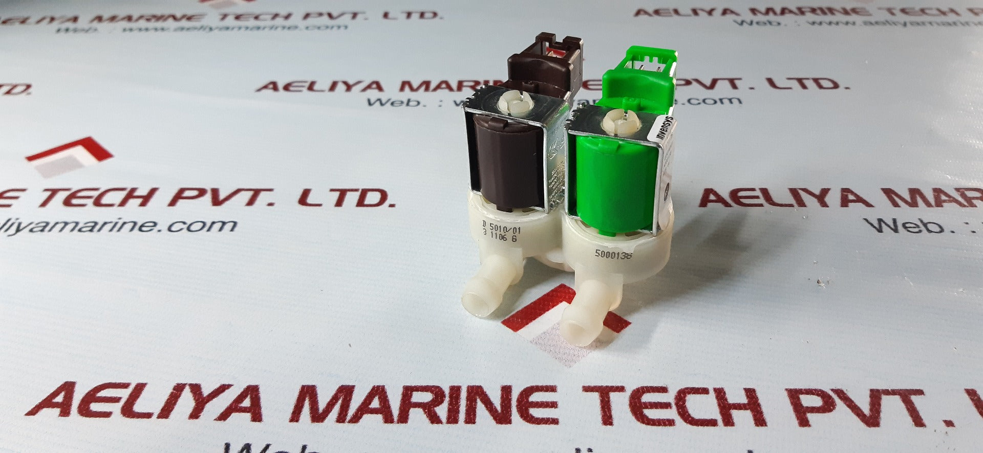 Invensys double solenoid valve rasp 50.00.138