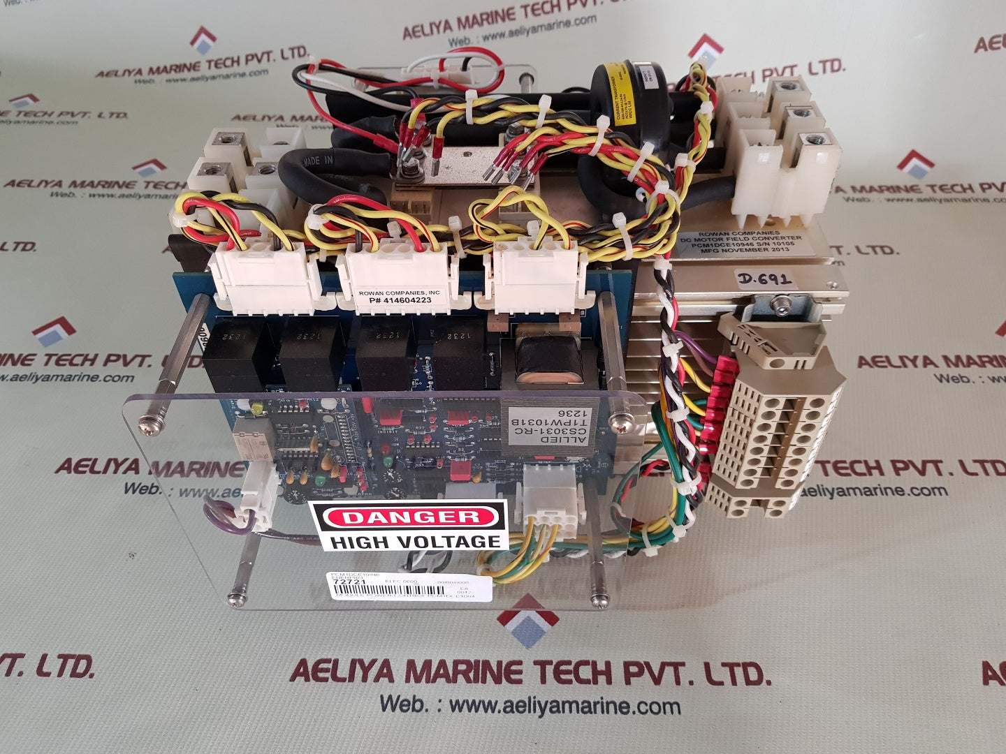 Rowan Pcm1Dce1094 Dc Motor Field Converter 414604223 Tsb-2-480-15-25-20-0