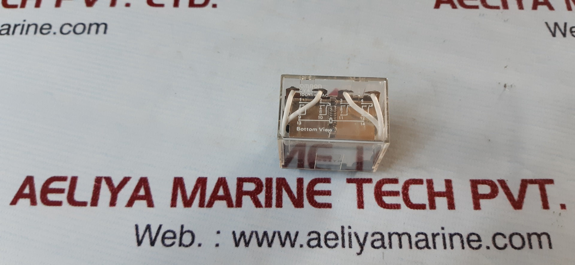 Omron ly4 aux.relay 100/110vac