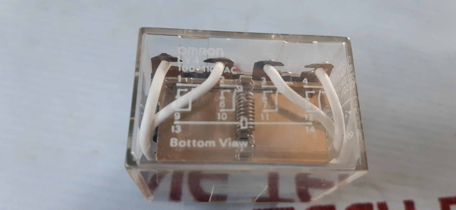 Omron ly4 aux.relay 100/110vac