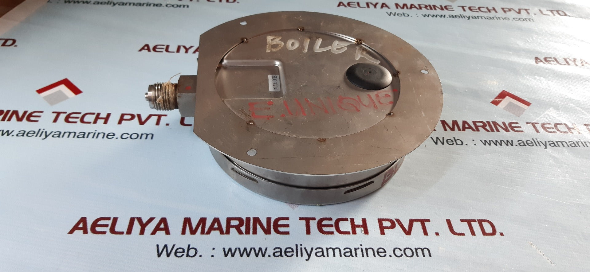 Tecsis en 837-1 pressure gauge 0-225psi 0-16 kg/cm2