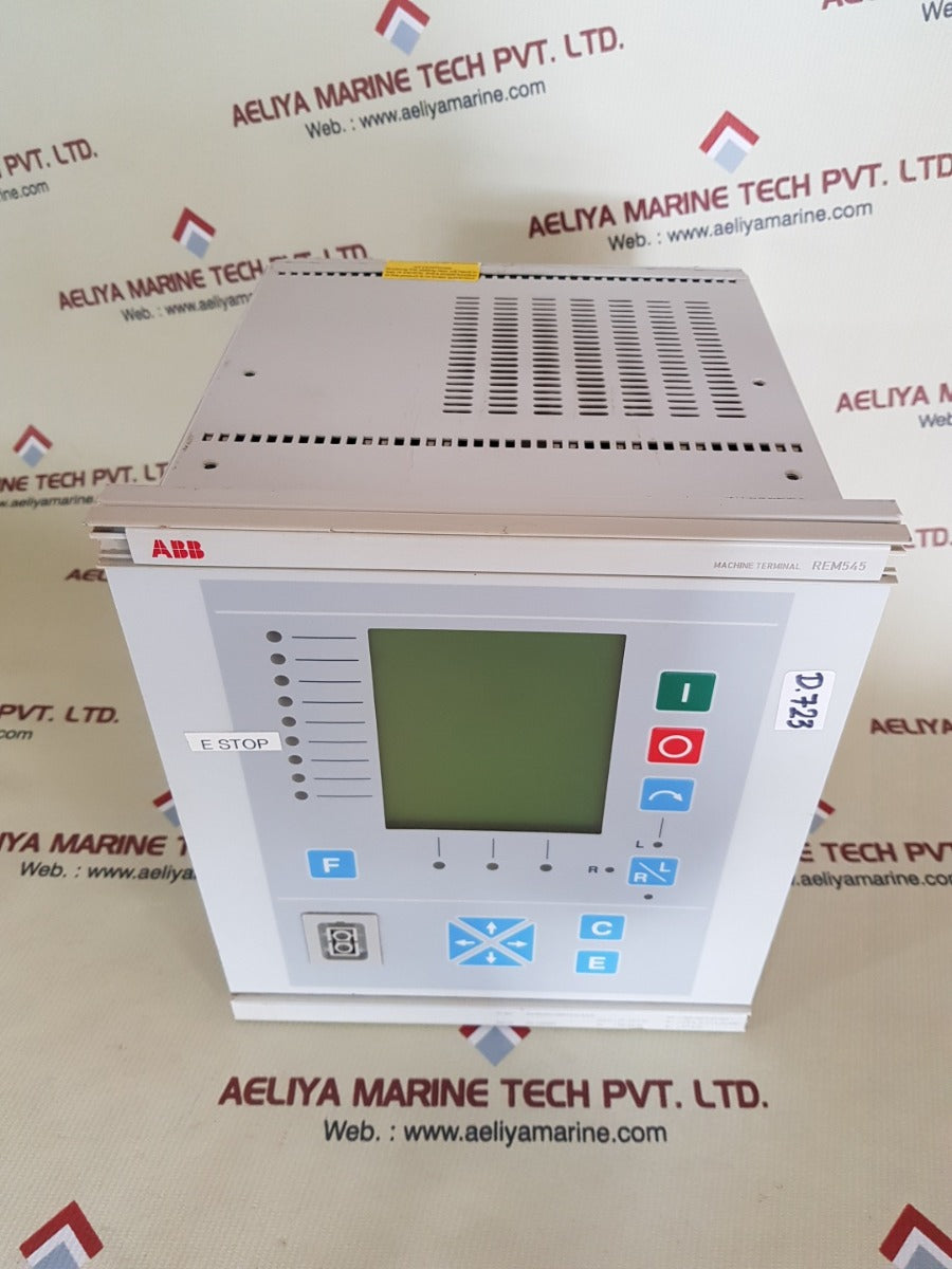 Abb rem545 machine terminal module rem545bg223caaa rev.B