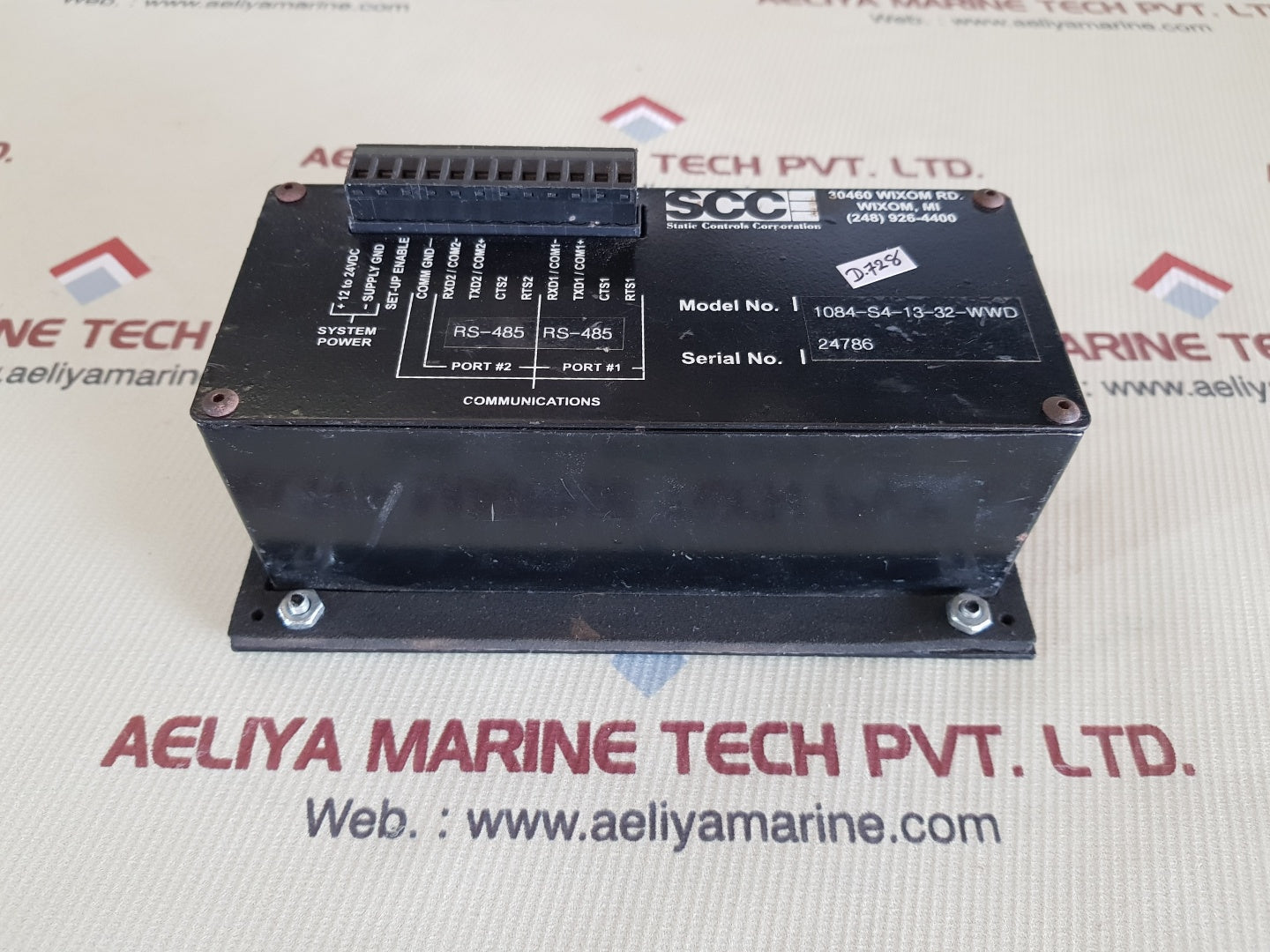 Scc 1084-s4-13-32-wwd interface panel