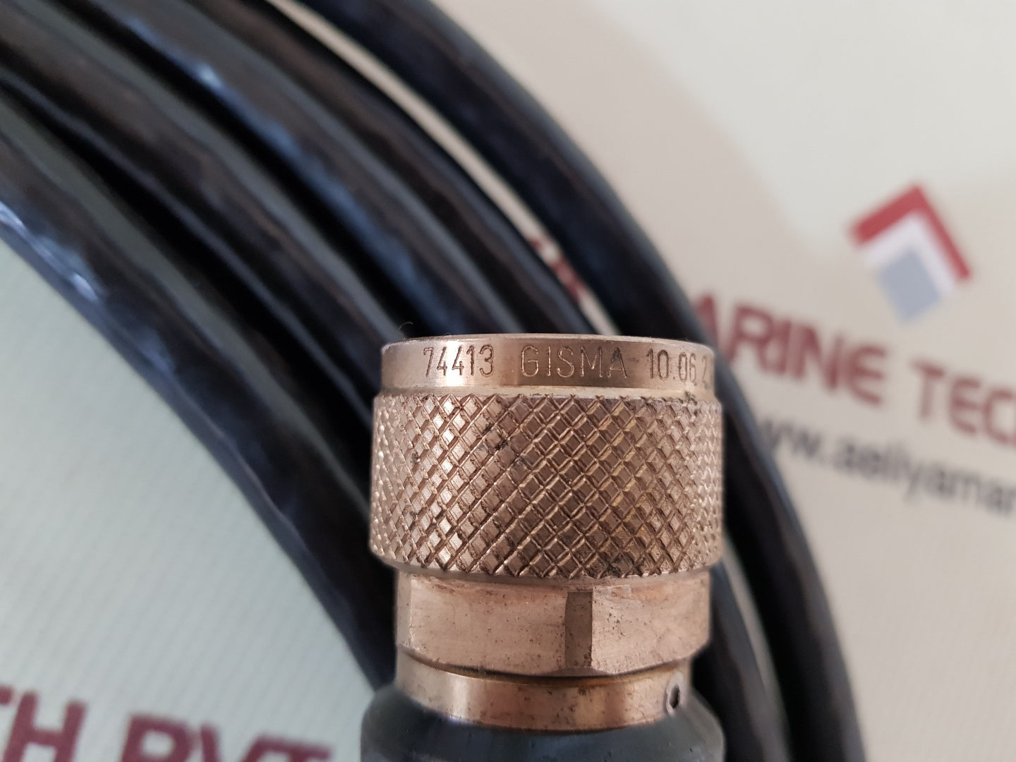 Gisma 380-087206 7 Pin Connection Each End Of Pigtail Cable 74413 10.062