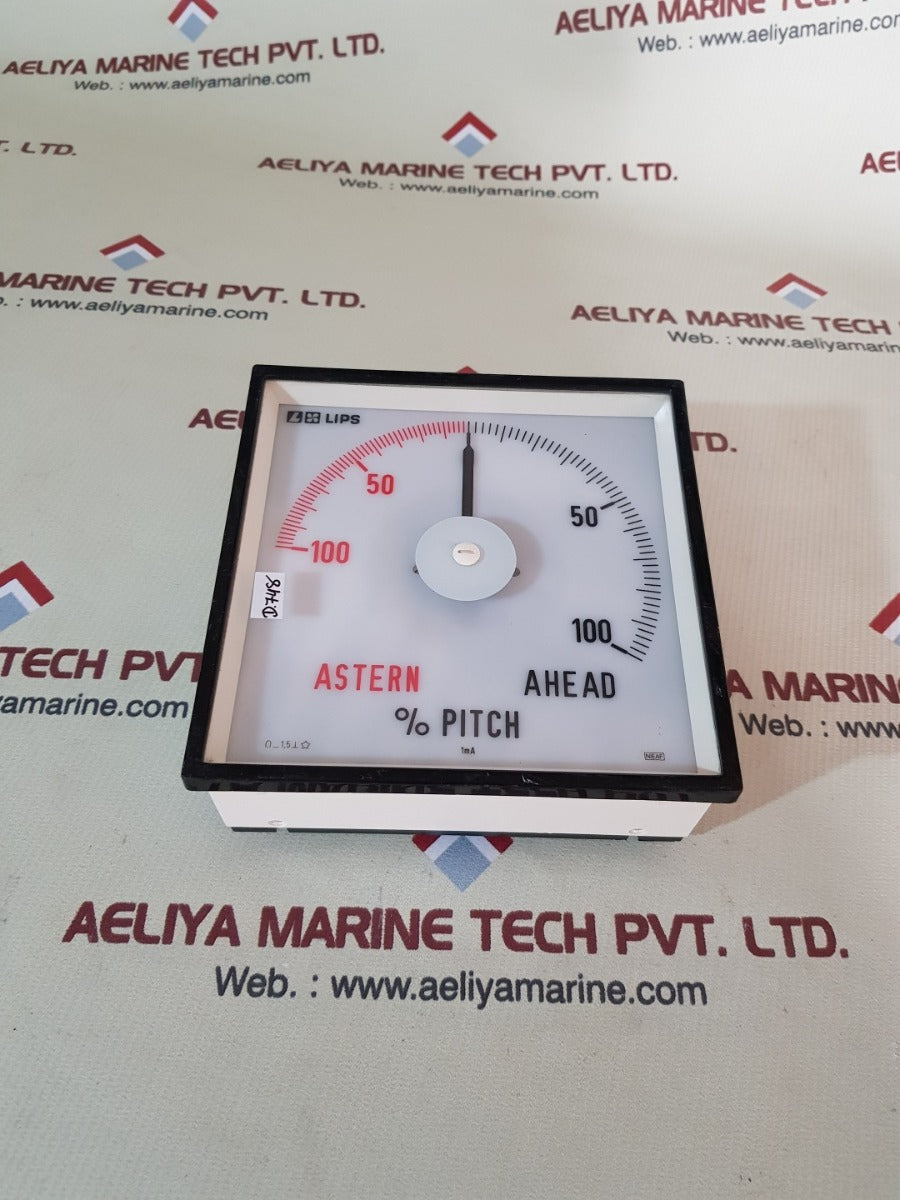 Lips pitch indicator