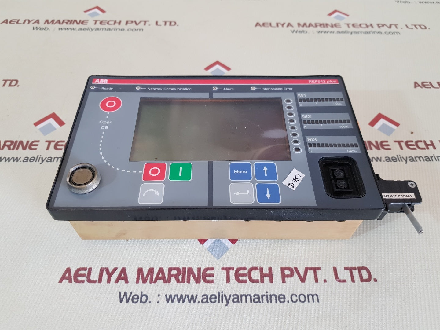ABB ref542plus hmi unit