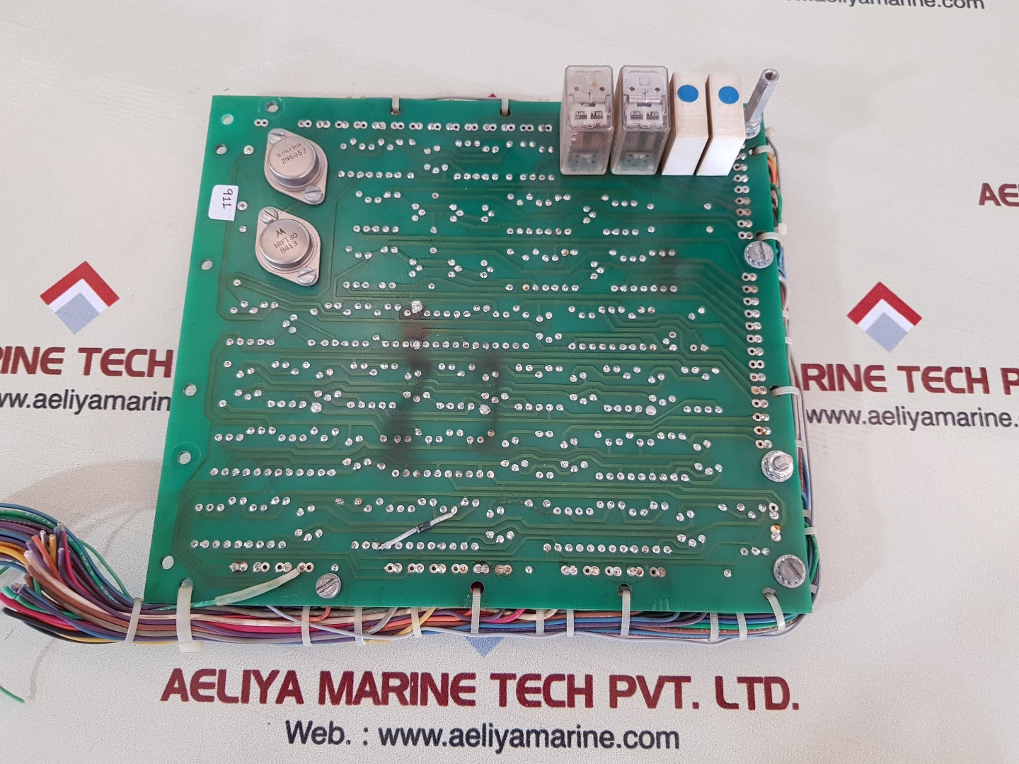 Ross hill controls 0001-2657 ac module auto sync aux II PCB card