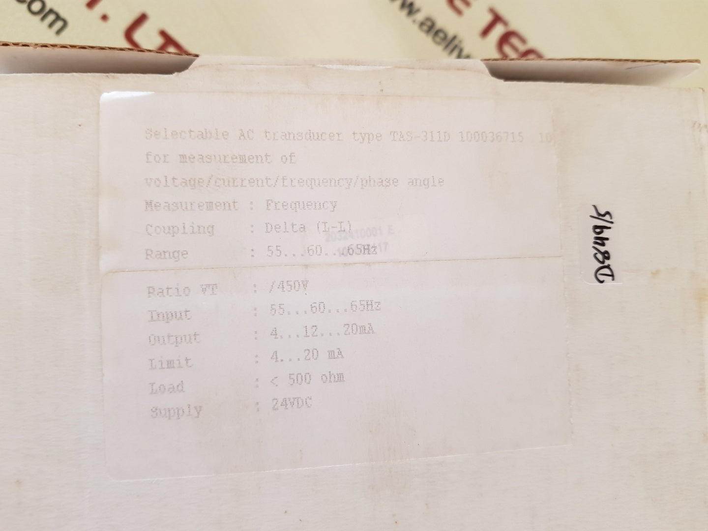 Deif tas-311dg control panel signal transmitter
