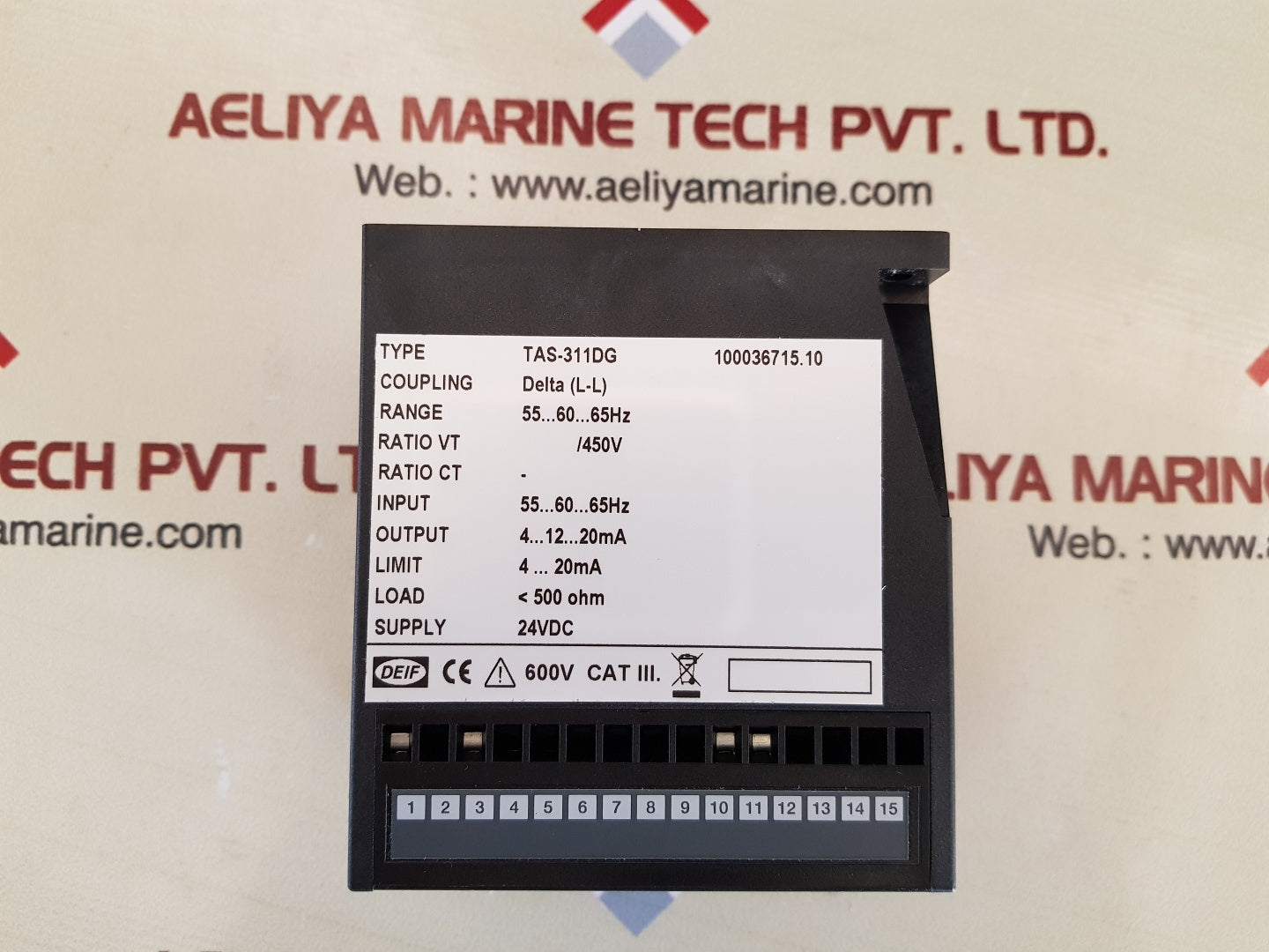 Deif tas-311dg control panel signal transmitter