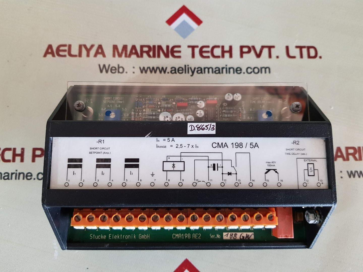 Stucke cma 198/5a cma198 ae2 circuit detection